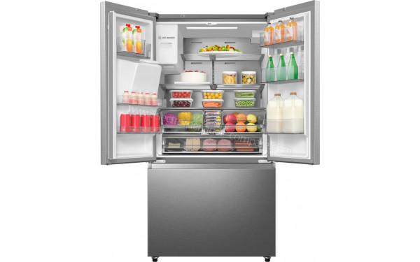 HISENSE RF793N4SASE - Vue de l'int&eacute;rieur partie r&eacute;frig&eacute;rateur