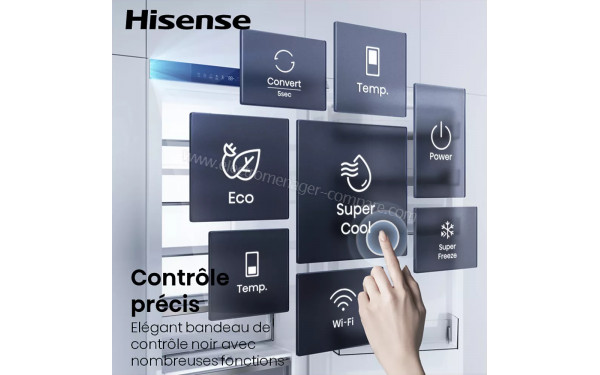 HISENSE RL3B303SAWE1 - Vue des programmes