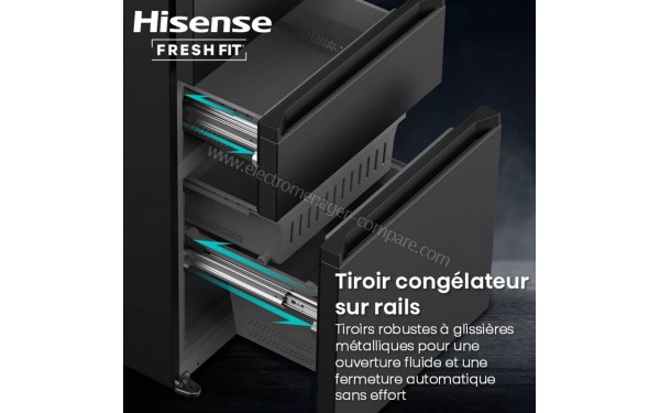 HISENSE RM360K5SBC1 - Tiroirs partie cong&eacute;lateur