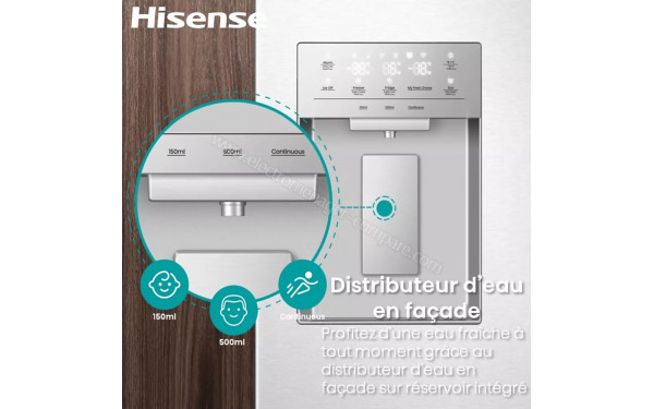 HISENSE RQ5P470SYID - Distributeur d'eau
