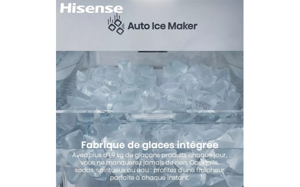 HISENSE RQ5P470SYID - Fabrique &agrave; gla&ccedil;ons