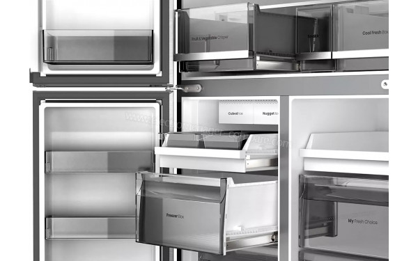 HISENSE RQ640P5SSD - Tiroirs partie cong&eacute;lateur