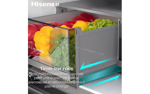 HISENSE RQ640P5SSD - Tiroir sur rails