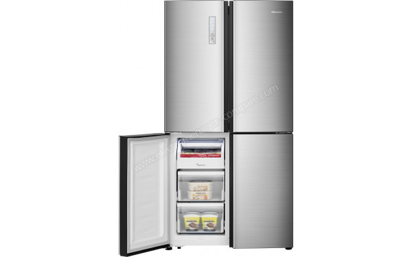 HISENSE RQ689N4AC1 - Vue de l'int&eacute;rieur partie gauche du cong&eacute;lateur