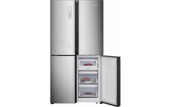 HISENSE RQ689N4AT1 - Tiroirs de cong&eacute;lation (cr&eacute;dit : Boulanger)