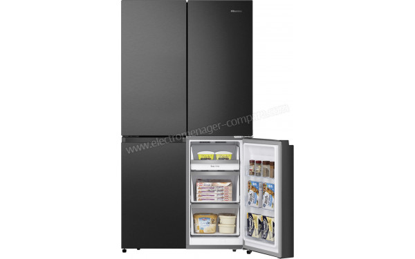 HISENSE RQ758N4SBFE - Vue de l'int&eacute;rieur partie cong&eacute;lateur