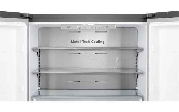 HISENSE RQ758N4SBFE - Clayettes et panneau de commandes