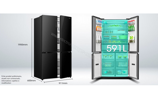HISENSE RQ768N4GBE - Dimensions
