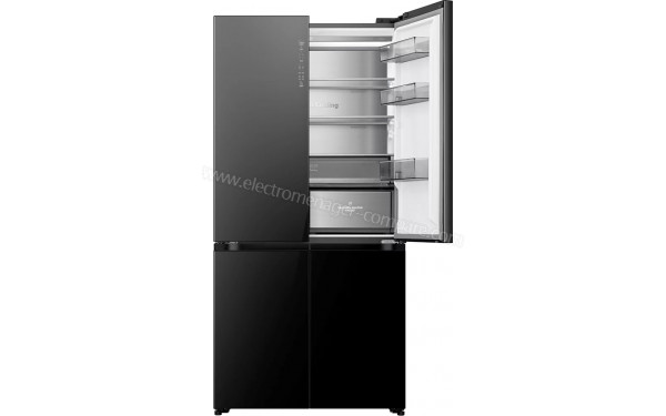 HISENSE RQ768N4GBE - Vue de l'int&eacute;rieur partie r&eacute;frig&eacute;rateur