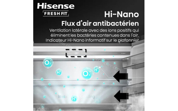 HISENSE RQ768N4GBE - Flux d'air antibact&eacute;rien