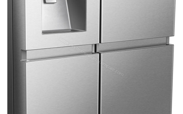 HISENSE RS5P628WSPID - Zoom sur les poign&eacute;es int&eacute;gr&eacute;es