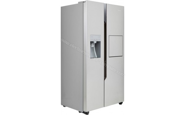 HISENSE RS694N4BC1 - Vue 3/4 gauche (cr&eacute;dit : Boulanger)