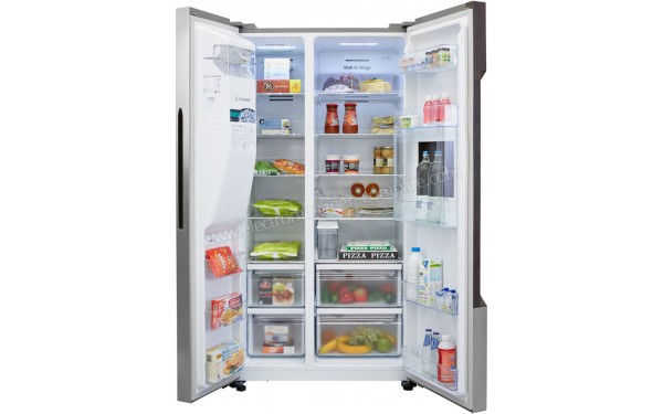 HISENSE RS694N4BC1 - Vue de l'int&eacute;rieur (cr&eacute;dit : Boulanger)