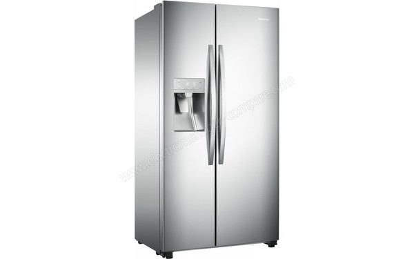 HISENSE RS695N4IS1 - Vue 3/4 gauche (cr&eacute;dit : Boulanger)