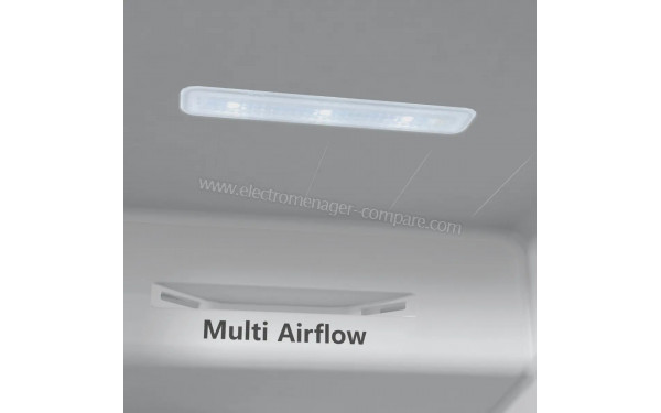 HISENSE RS711N4WCE - Eclairage int&eacute;gr&eacute; de type LED