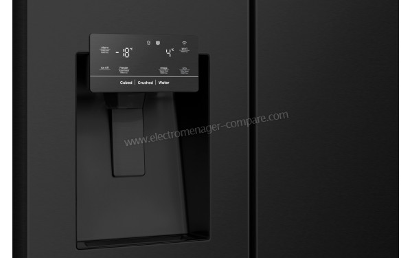 HISENSE RS818N4IFD - Distributeur d'eau fra&icirc;che/gla&ccedil;ons/glace pil&eacute;e