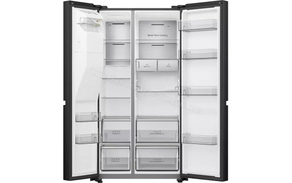 HISENSE RS818N4TFC - Vue de l'int&eacute;rieur