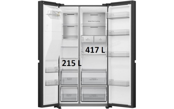 HISENSE RS818N4TFC - Dimensions