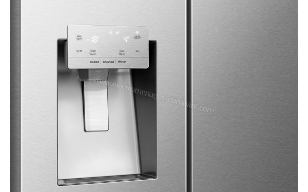 HISENSE RS818N4TIE - Distributeur d'eau fra&icirc;che/gla&ccedil;ons/glace pil&eacute;e