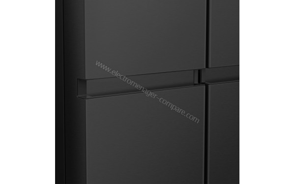 HISENSE RS840N4WFE - Zoom sur les poign&eacute;es int&eacute;gr&eacute;es