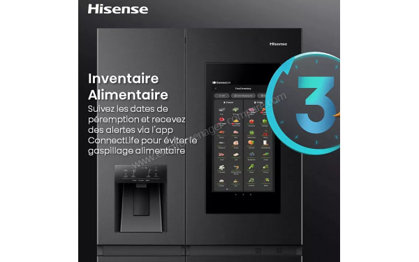 HISENSE RS9P628GPFE - Mise en situation