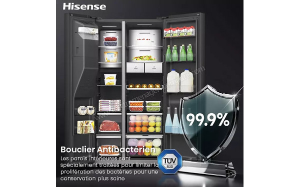 HISENSE RS9P628GPFE - Bouclier anitbact&eacute;rien