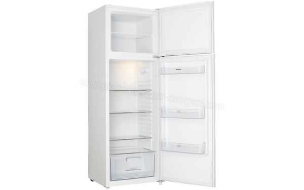 HISENSE RT393D4AW1 - Vue de l'int&eacute;rieur vide (cr&eacute;dit : Boulanger)