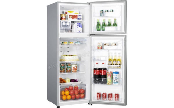 HISENSE RT417N4DC1 - Vue de l'int&eacute;rieur (cr&eacute;dit : Boulanger)