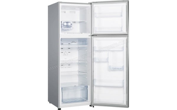 HISENSE RT417N4DC1 - Vue de l'int&eacute;rieur vide (cr&eacute;dit : Boulanger)