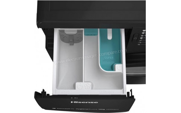 HISENSE W1014GEVMB2 - Zoom sur le tiroir lessiviel
