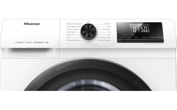 HISENSE W1214QE - Panneau de commandes