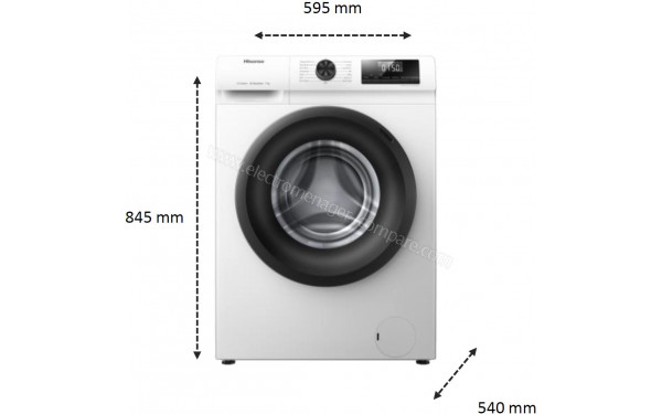 HISENSE W8141QW - Dimensions