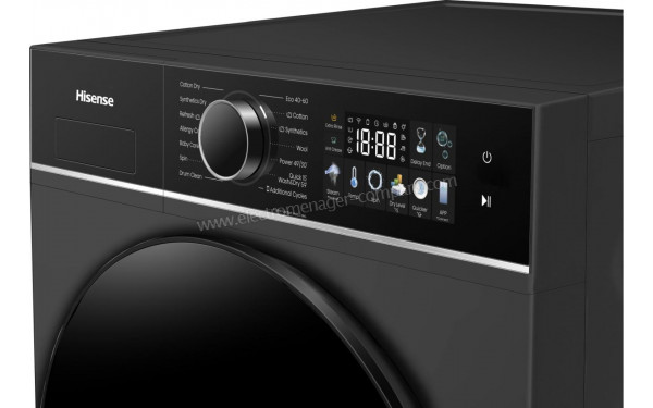 HISENSE WD3I8043BBF2 - Panneau de commandes