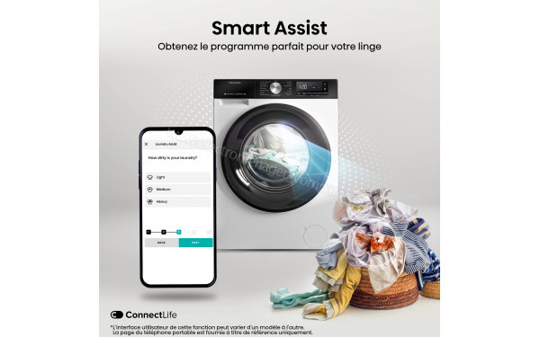 HISENSE WD3S8043BB3 - Smart Assist
