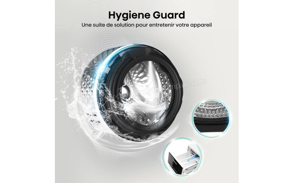 HISENSE WD3S8043BW7 - Hygiene Guard
