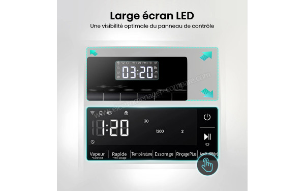 HISENSE WD3S8043BW7 - Large &eacute;cran LED