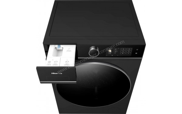 HISENSE WD5I1045BBQ - Zoom sur le tiroir lessiviel