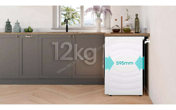 HISENSE WD5I1245BWRH - Dimensions