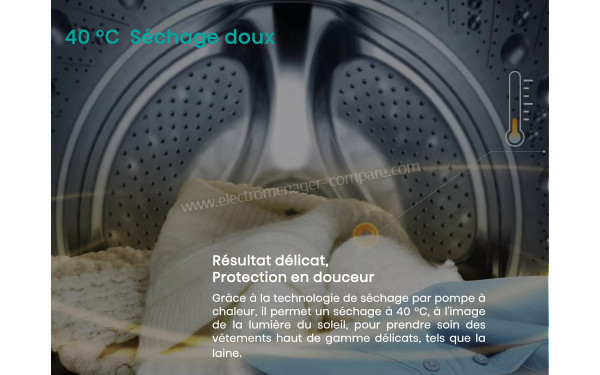 HISENSE WD5I1245BWRH - Mise en situation