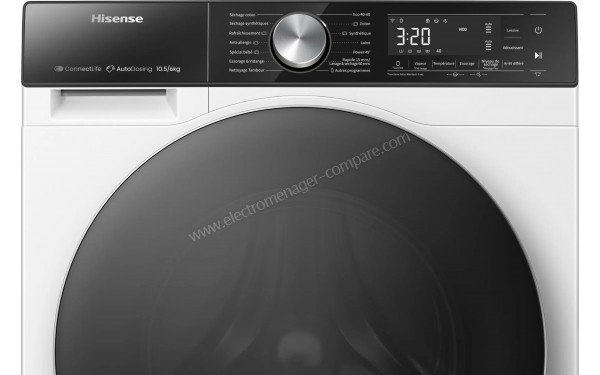 HISENSE WD5S1045BW - Panneau de commandes