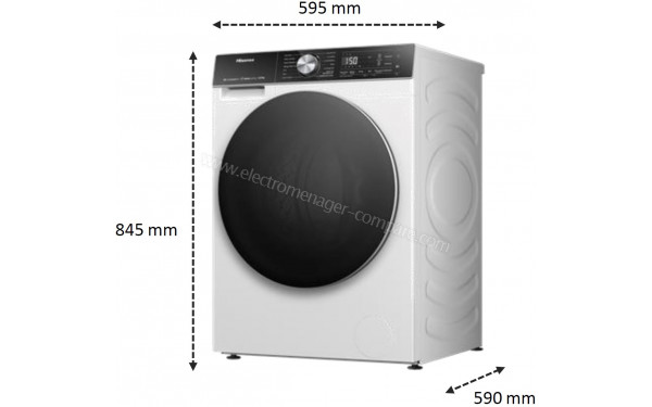HISENSE WD5S1045BW - Dimensions