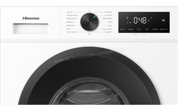 HISENSE WF1I7022BWJ - Panneau de commandes