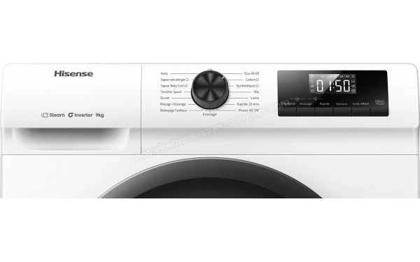HISENSE WF1Q9041BW - Panneau de commandes