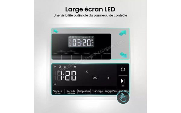 HISENSE WF3S1043BB3 - Large &eacute;cran LED