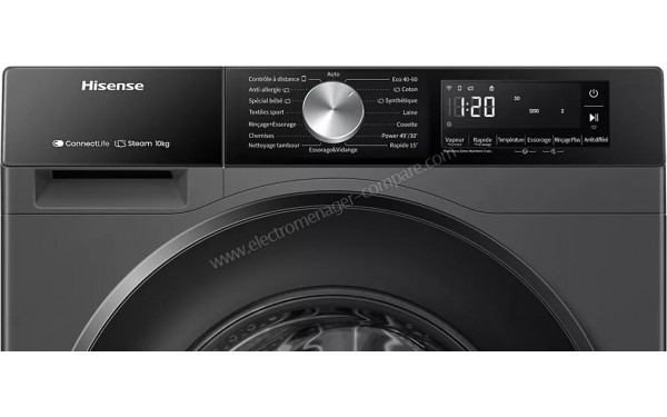 HISENSE WF3S1043BB3 - Panneau de commandes