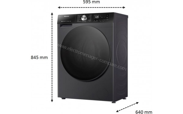 HISENSE WF3S1243BB2 - Dimensions