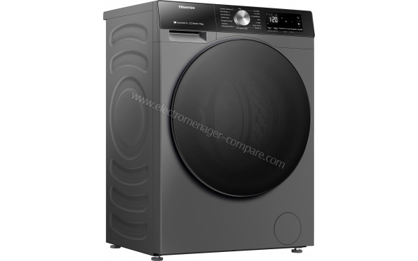 HISENSE WF3S1243BB2 - Vue 3/4 gauche