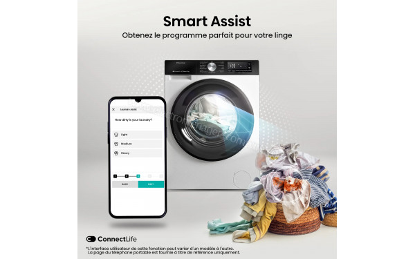HISENSE WF3S8043BW3 - Smart Assist