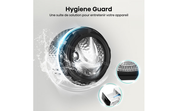 HISENSE WF3S8043BW3 - Hygiene Guard