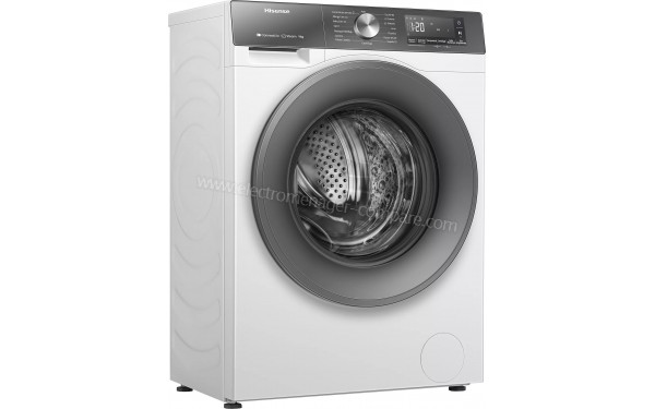 HISENSE WF3S9043BW7 - Vue 3/4 gauche